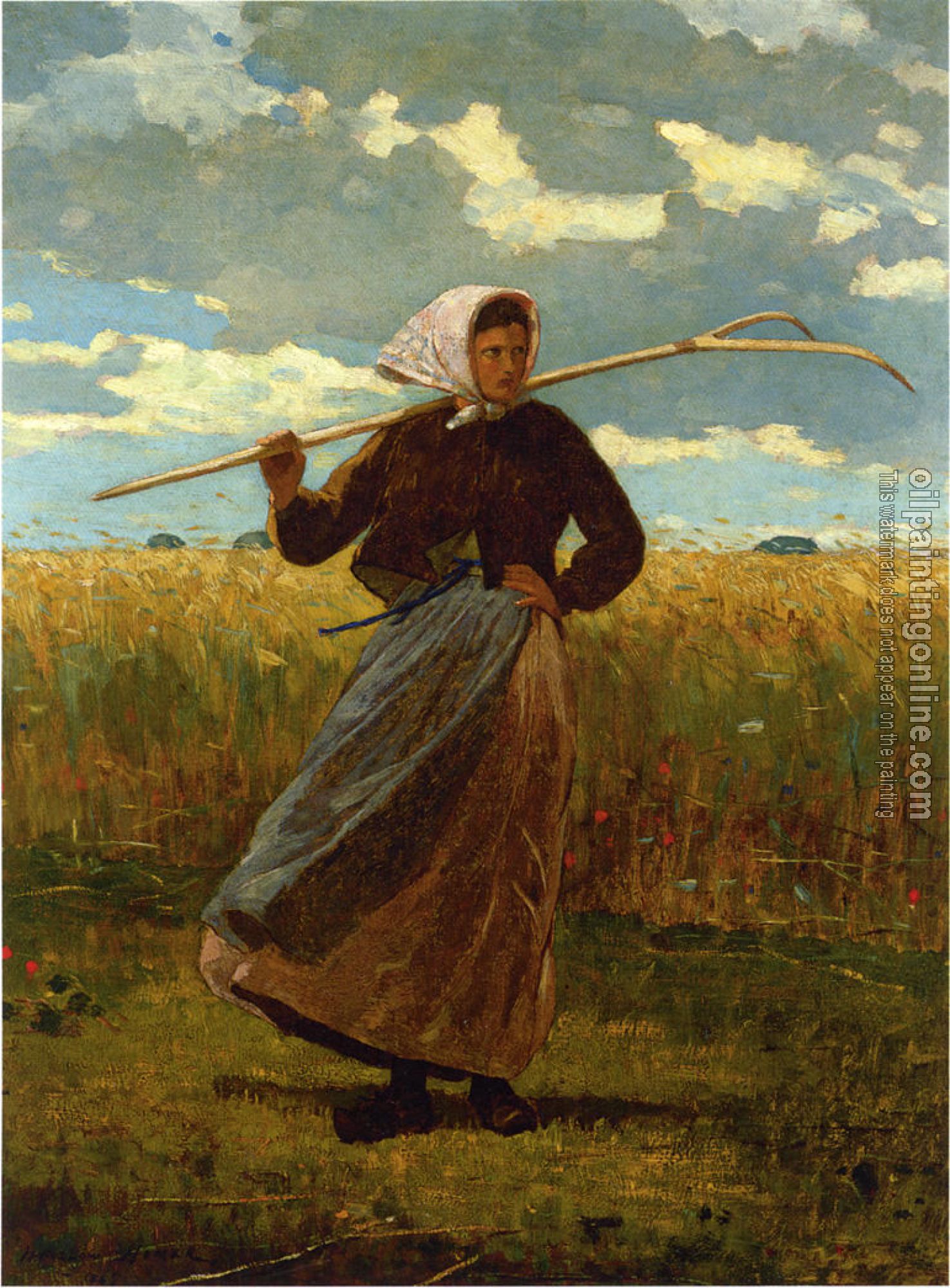 Homer, Winslow - The Return of the Gleaner